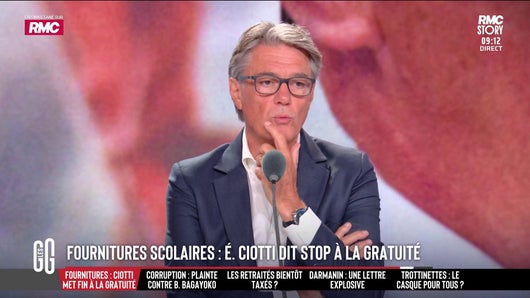 Fournitures scolaires : Éric Ciotti dit stop à la gratuité