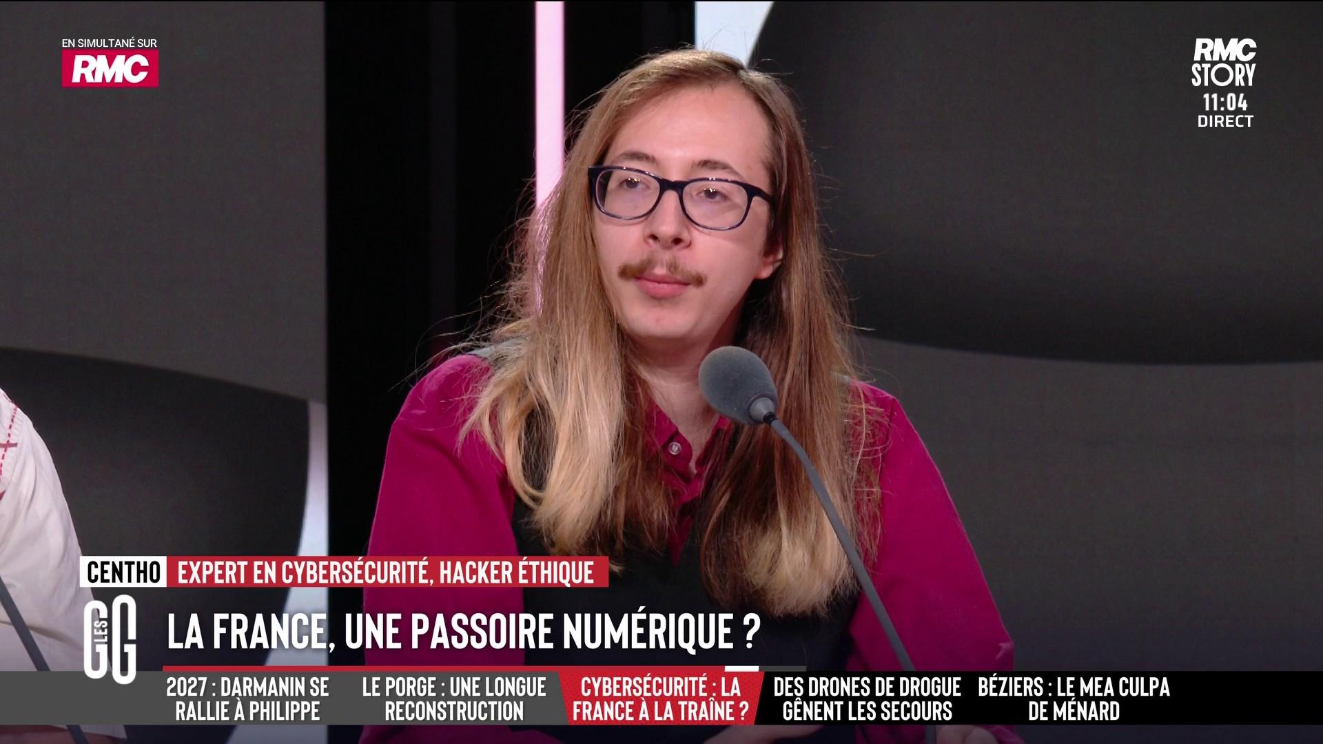 Face aux GG : Centho, expert en cyber sécurité. La France, une passoire numérique.
