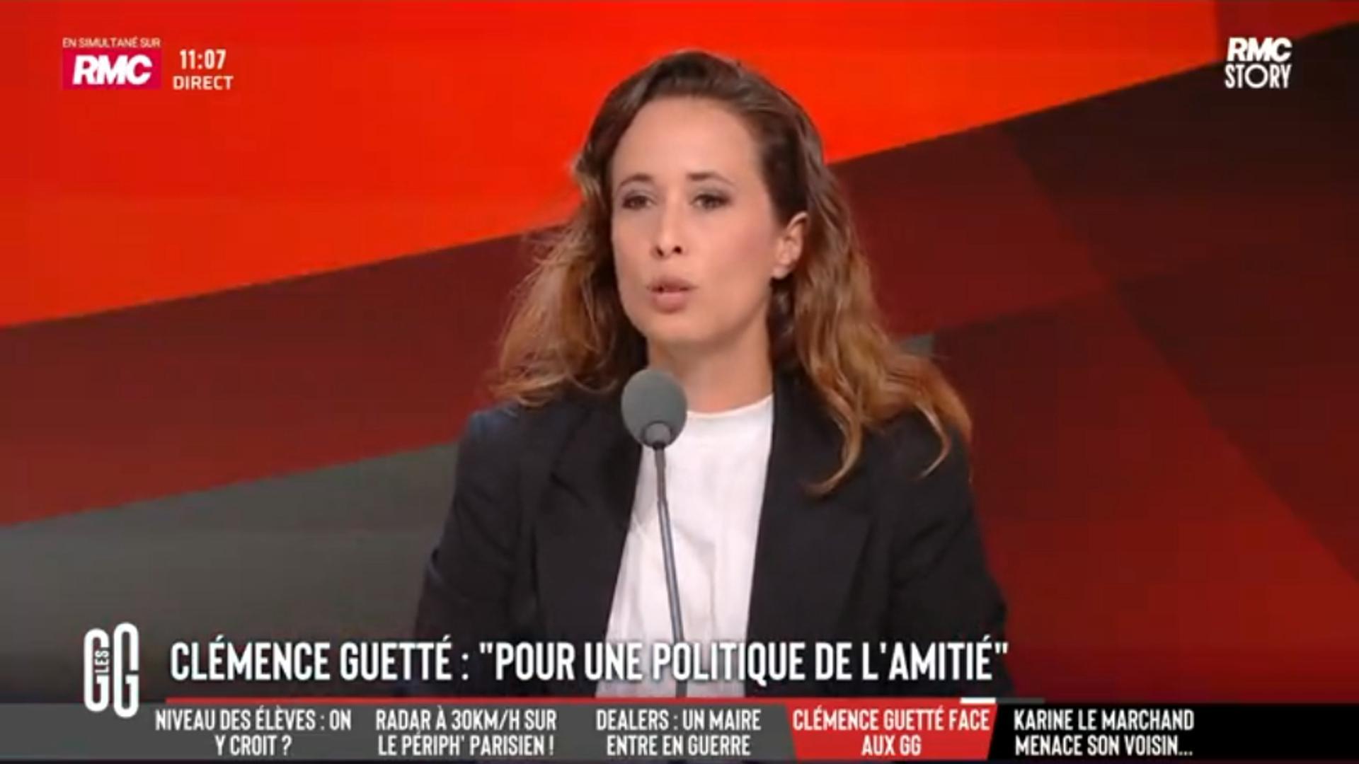 Clémence Guetté face aux GG