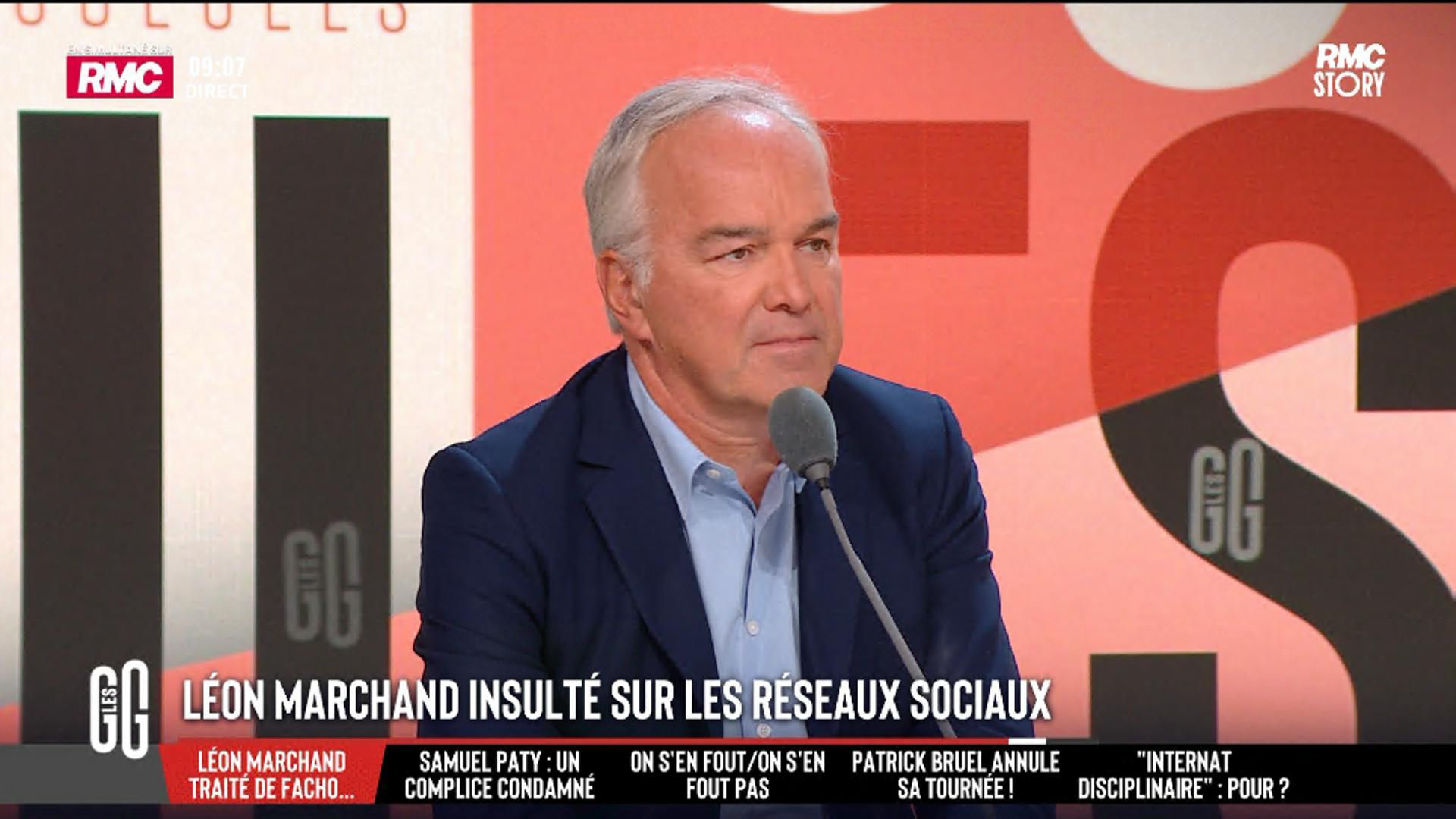Léon Marchand insulté sur les réseaux sociaux