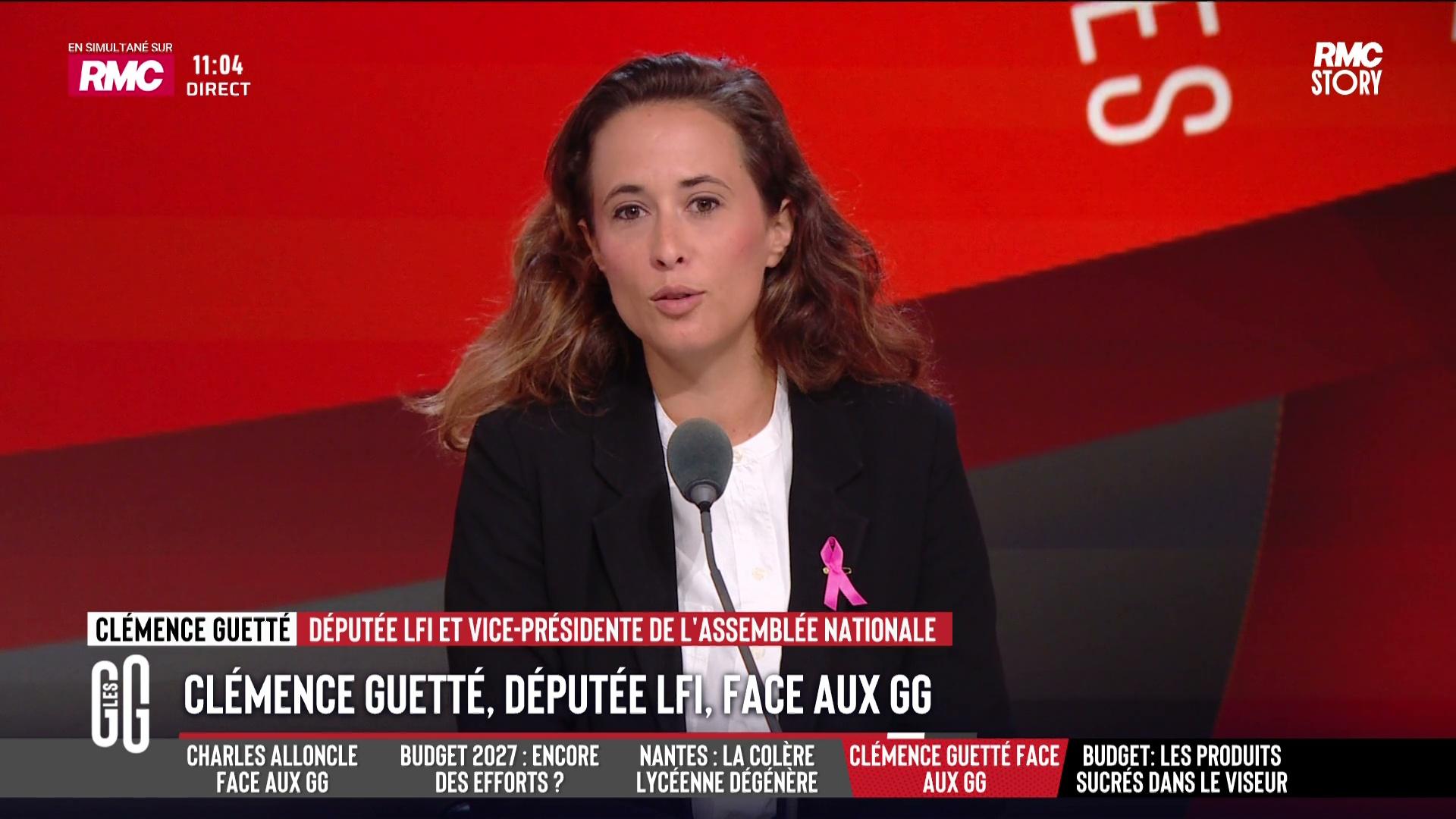 Clémence Guetté, députée LFI, face aux GG !