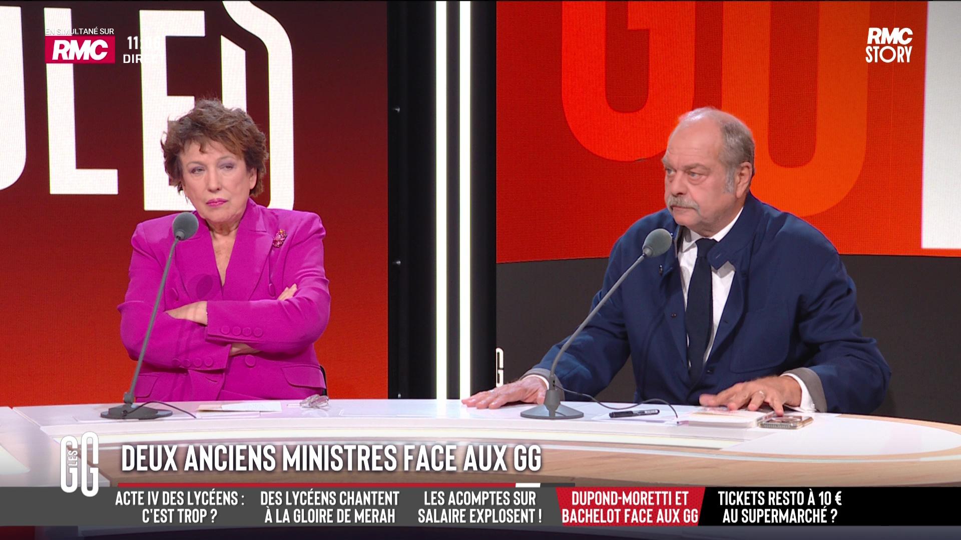 Eric Dupond Moretti et Roselyne Bachelot face aux GG !