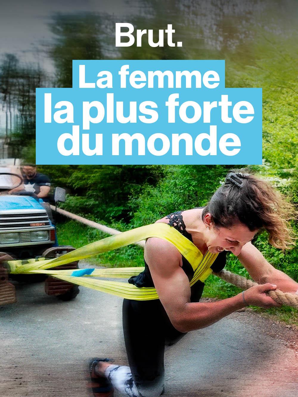 Hundra Laurens, agricultrice et femme la plus forte de France
