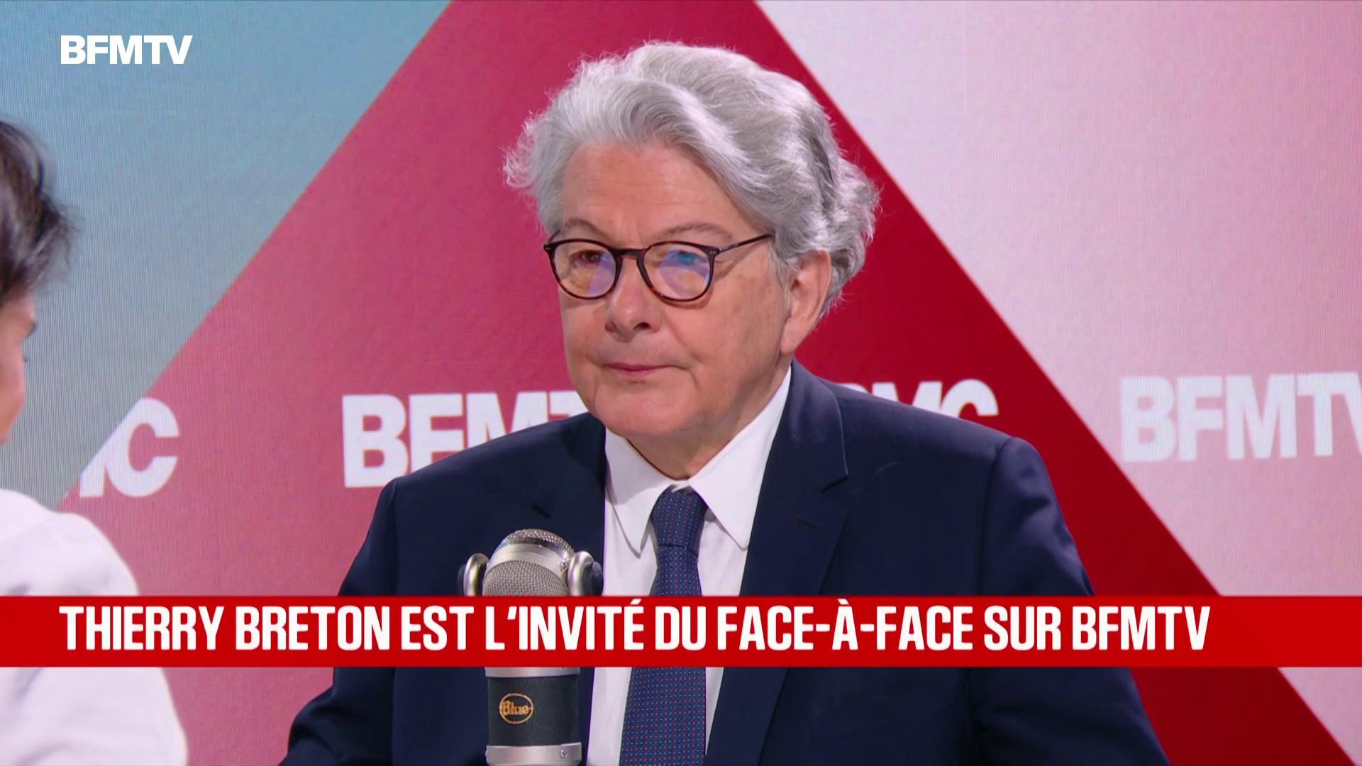 Thierry Breton face à Apolline de Malherbe