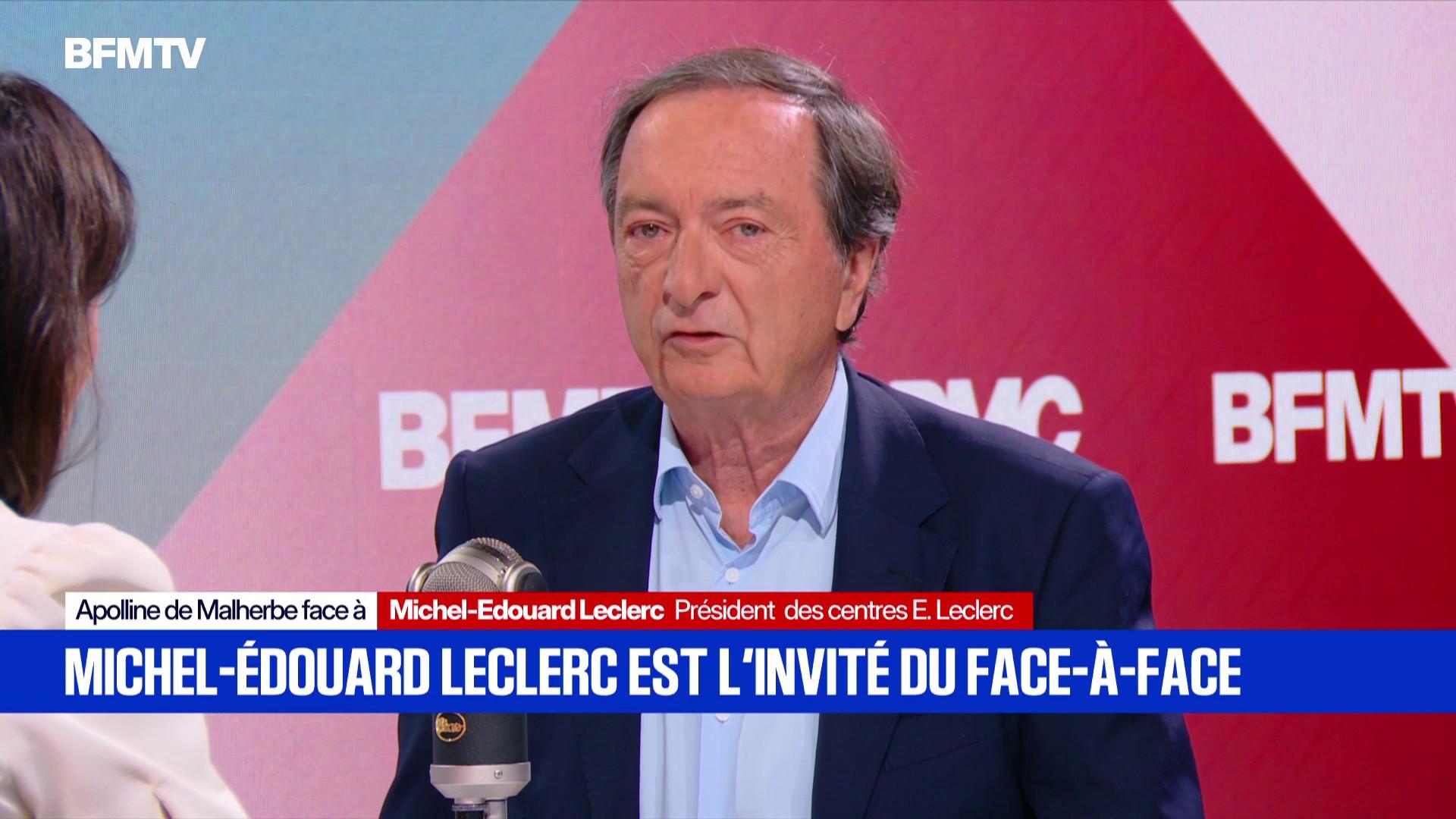 Michel-Édouard Leclerc face à Apolline de Malherbe