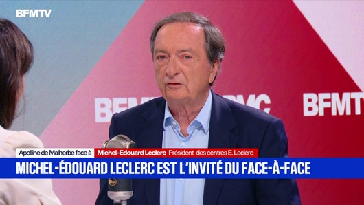 Michel-Édouard Leclerc face à Apolline de Malherbe