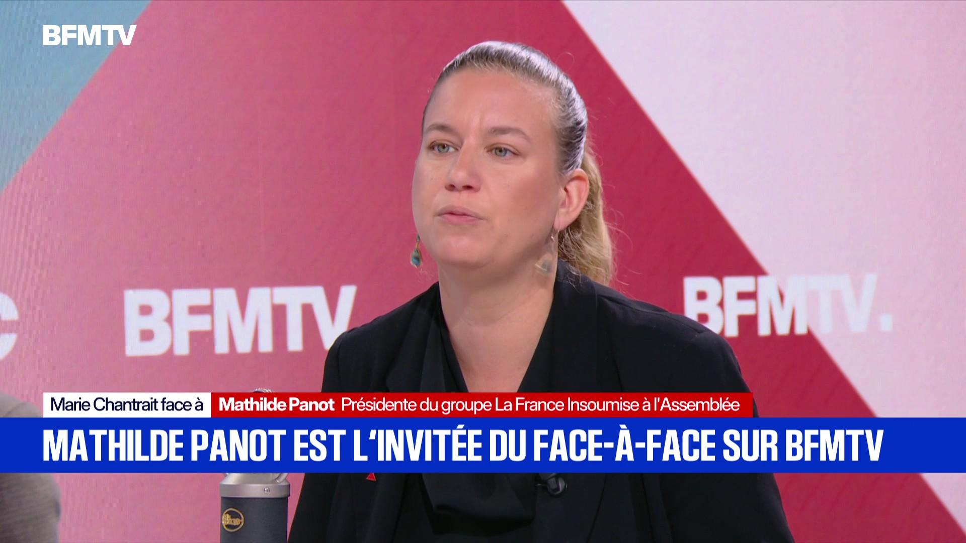 Mathilde Panot face à Marie Chantrait