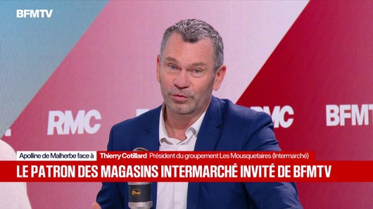 Thierry Cotillard face à Apolline de Malherbe