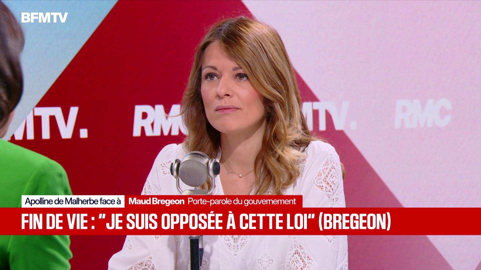Maud Bregeon face à Apolline de Malherbe