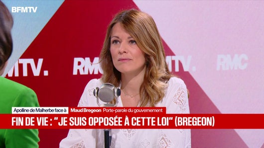 Maud Bregeon face à Apolline de Malherbe