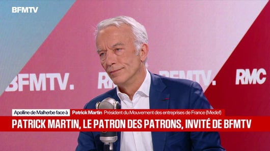 Patrick Martin face à Apolline de Malherbe