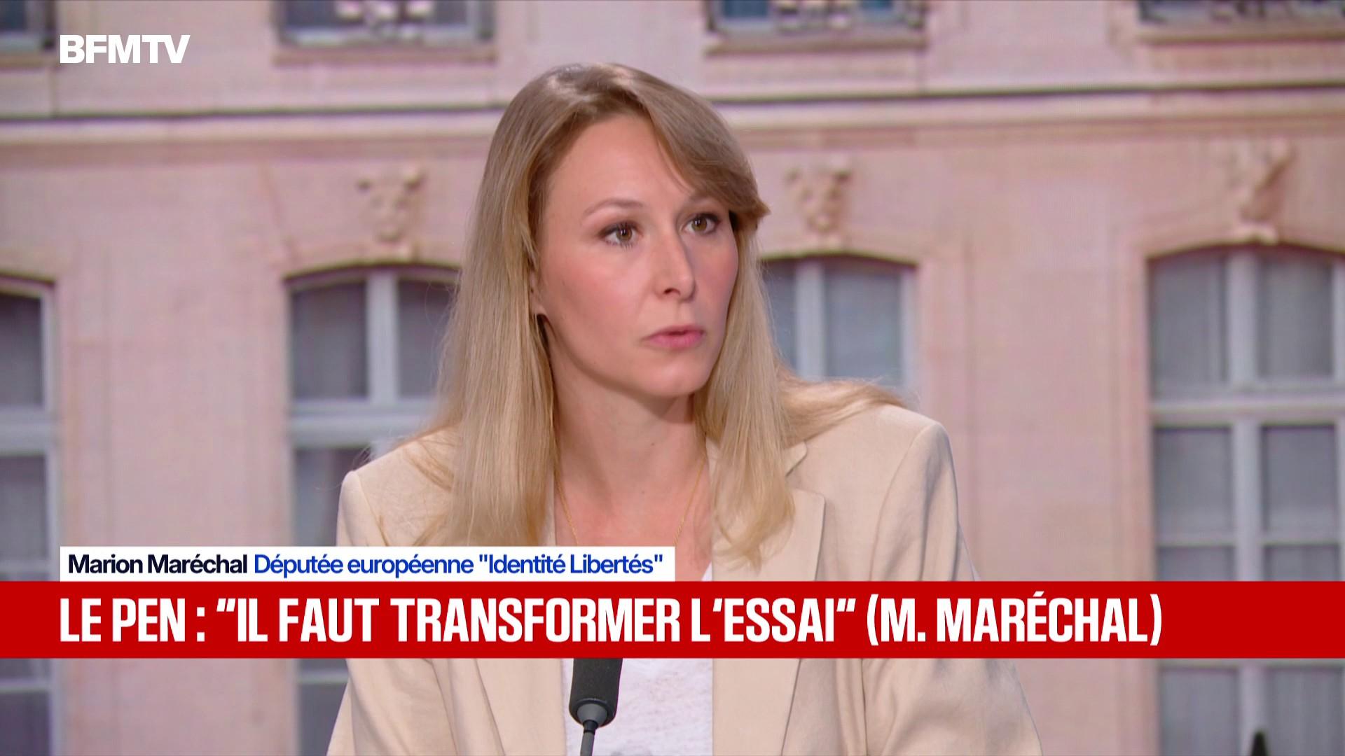 Invitée : Marion Maréchal