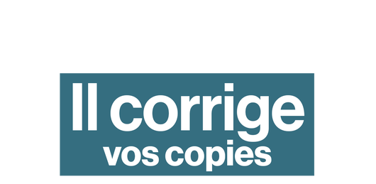 Un prof corrige les copies du bac philo à la sortie du lycée