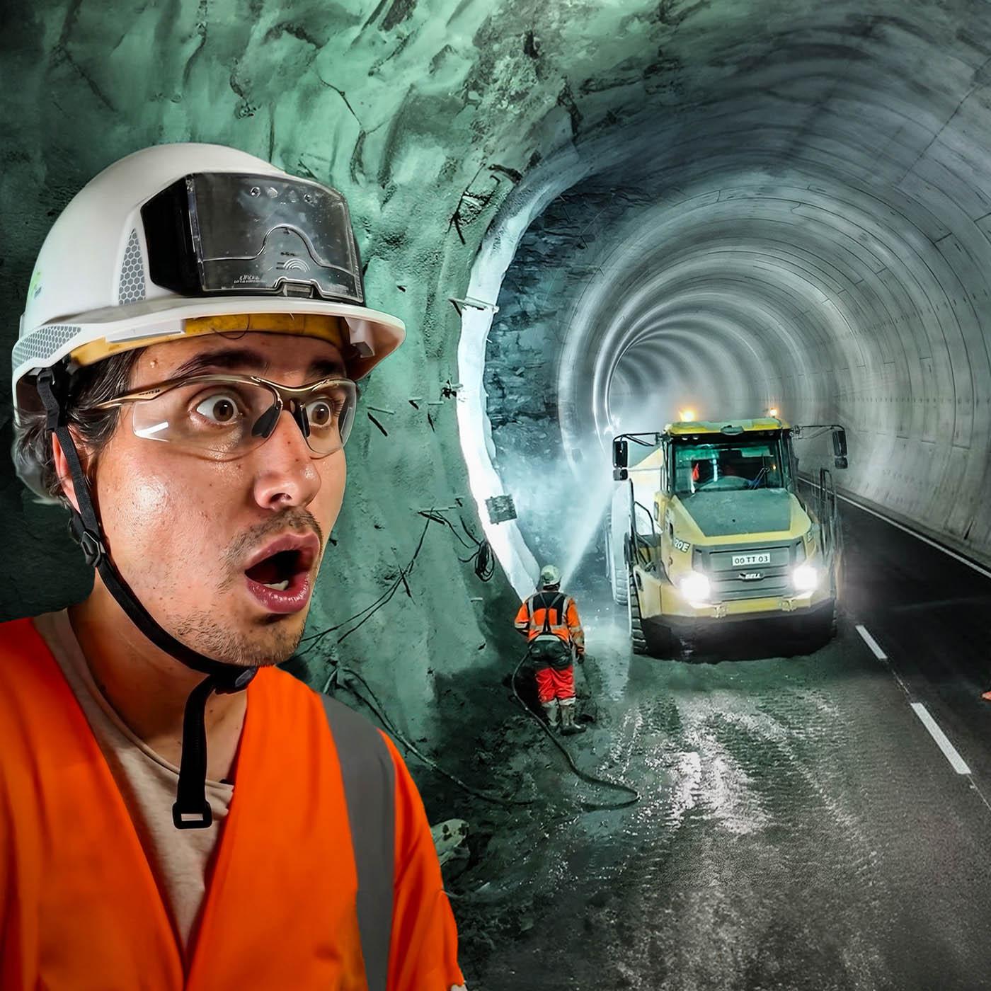 700 mètres sous terre : je visite un tunnel géant (et très contesté)
