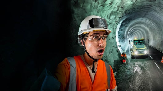 700 mètres sous terre : je visite un tunnel géant (et très contesté)