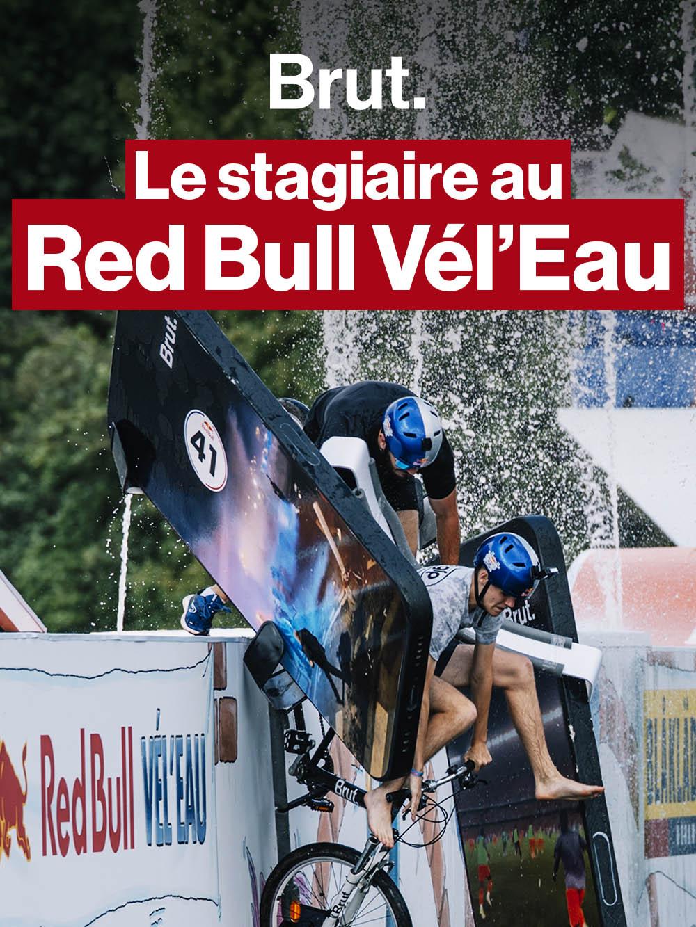 On envoie le stagiaire au Red Bull Vél'Eau