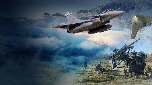 Rafale, drones et canons : la révolution des armes françaises