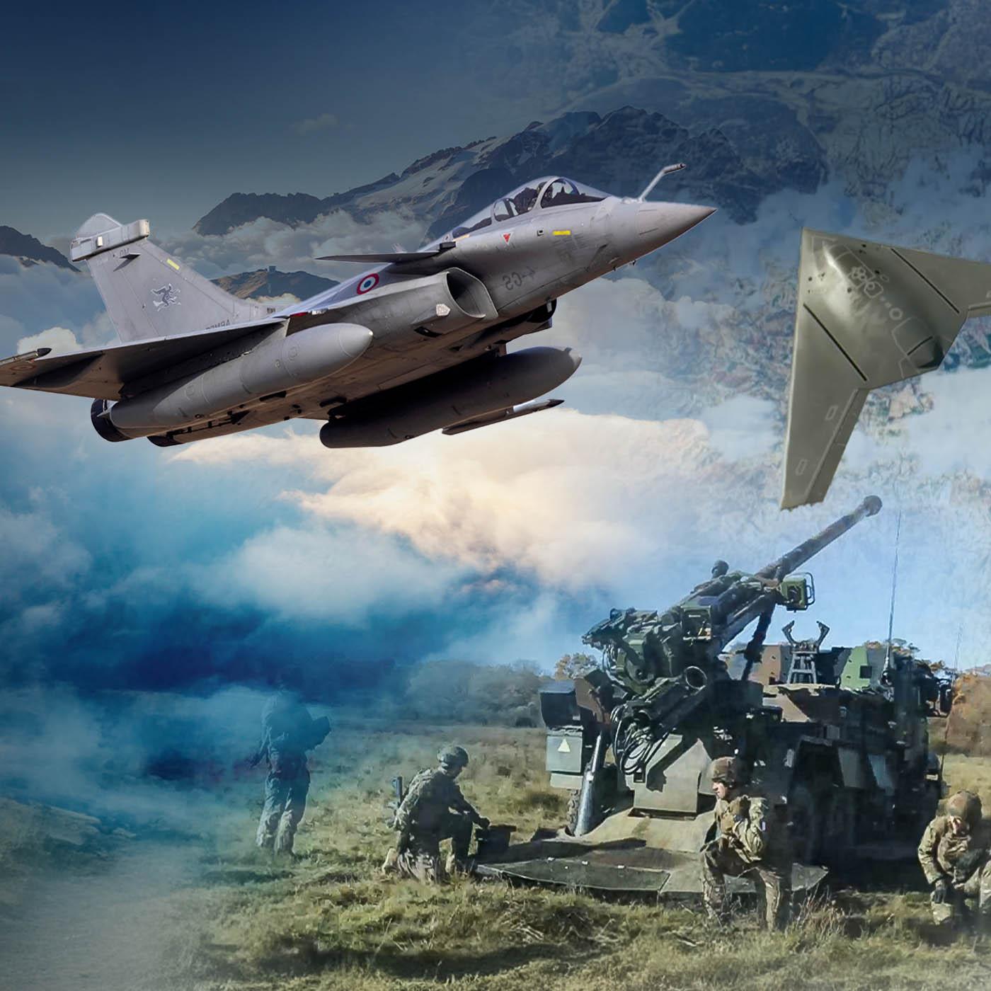 Rafale, drones et canons : la révolution des armes françaises