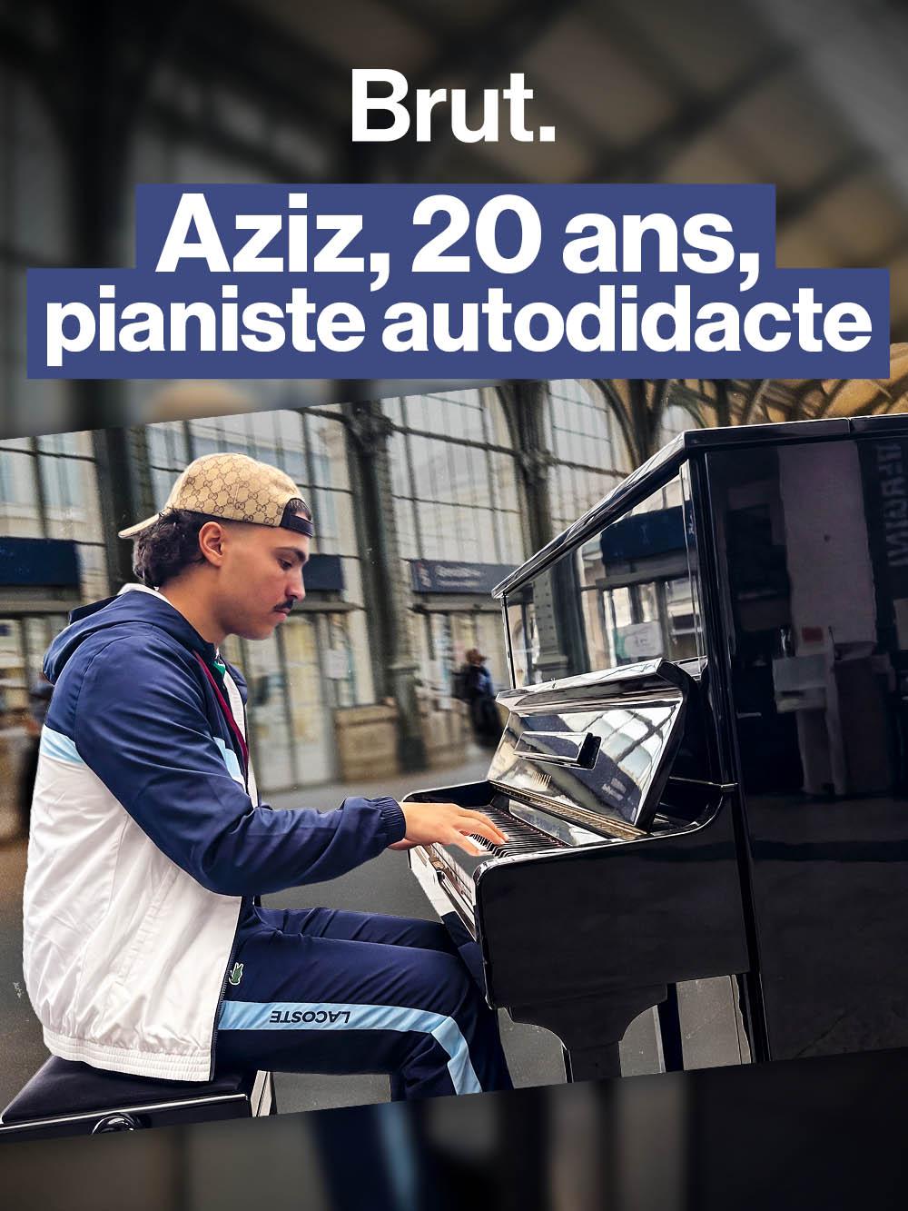Aziz, 20 ans, pianiste autodidacte