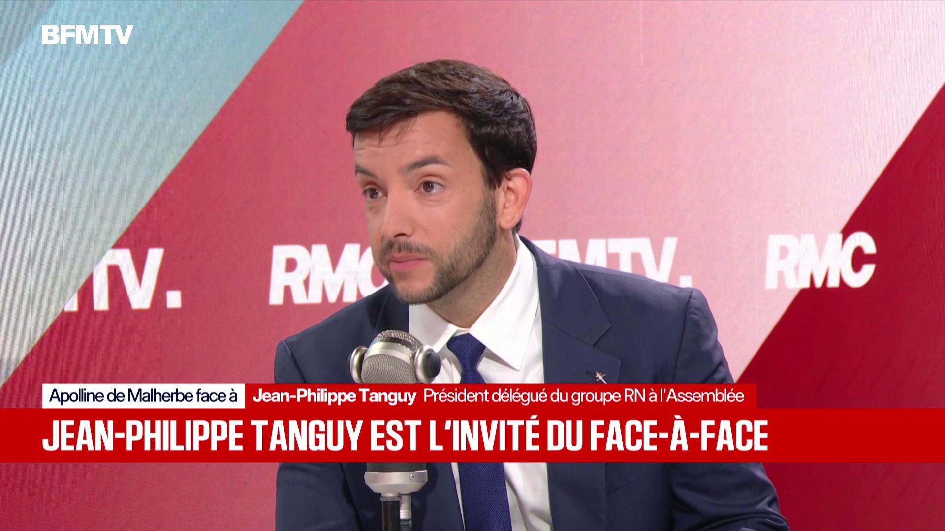 Jean-Philippe Tanguy face à Apolline de Malherbe