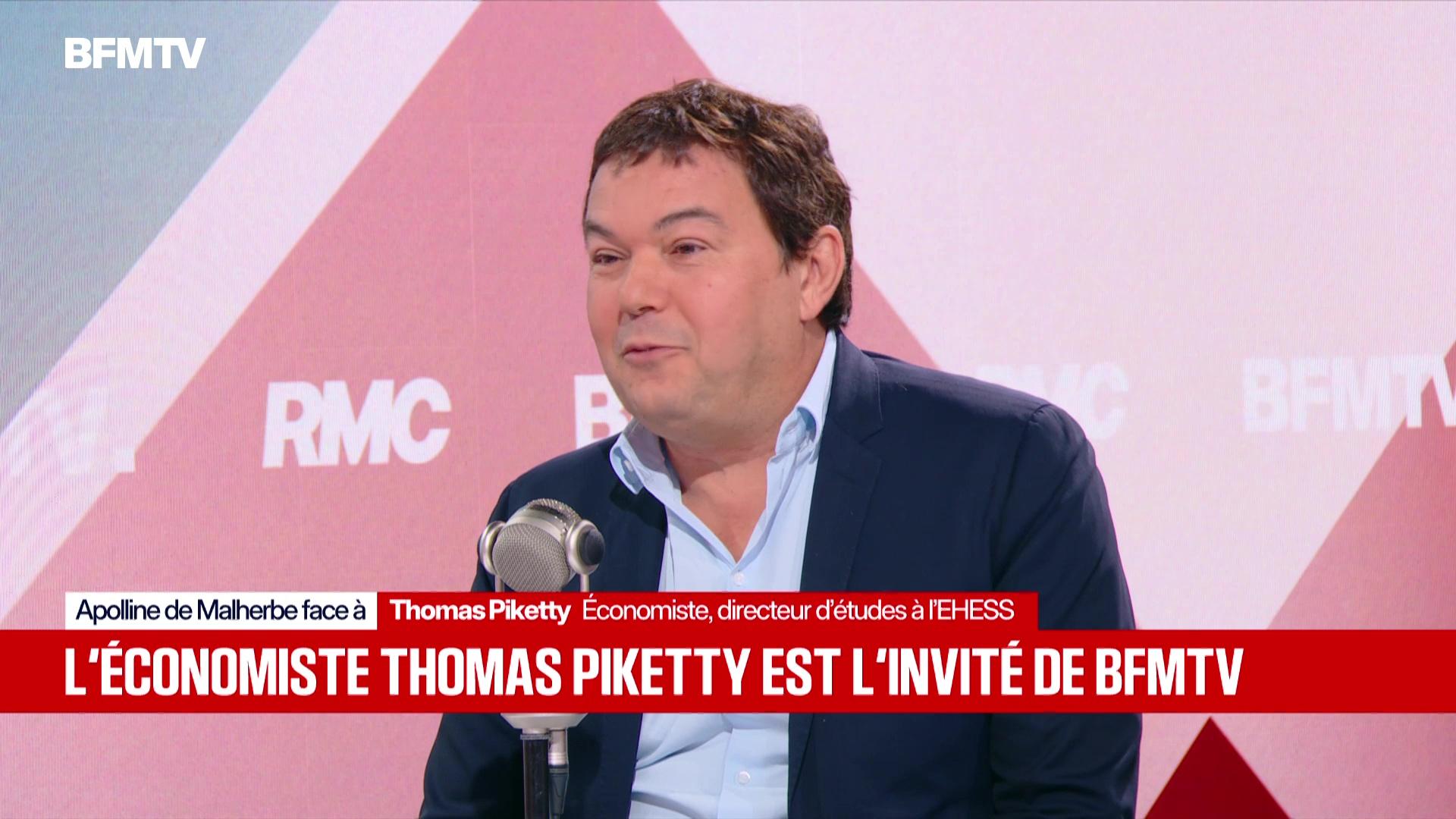 Thomas Piketty face à Apolline de Malherbe