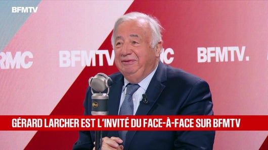 Gérard Larcher face à Apolline de Malherbe