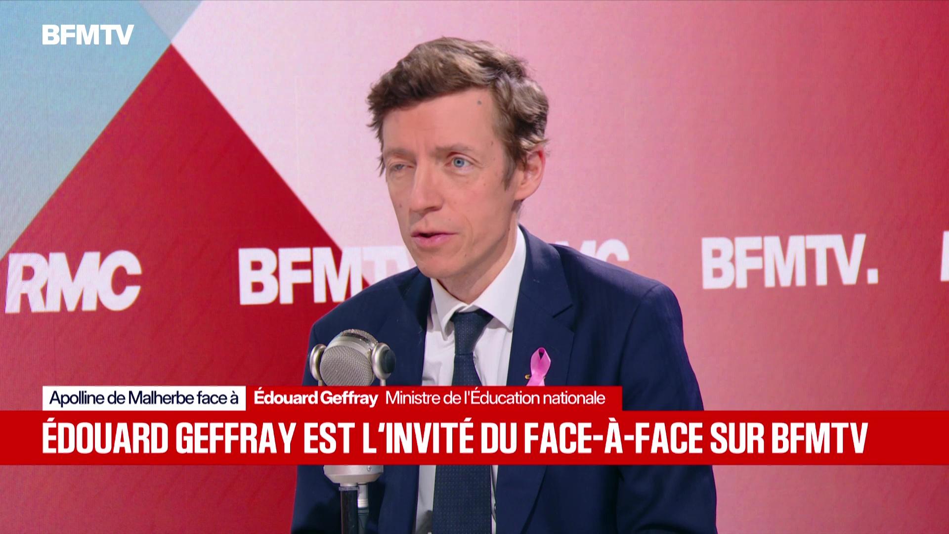 Édouard Geffray face à Apolline de Malherbe