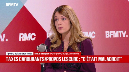 Maud Bregeon face à Apolline de Malherbe