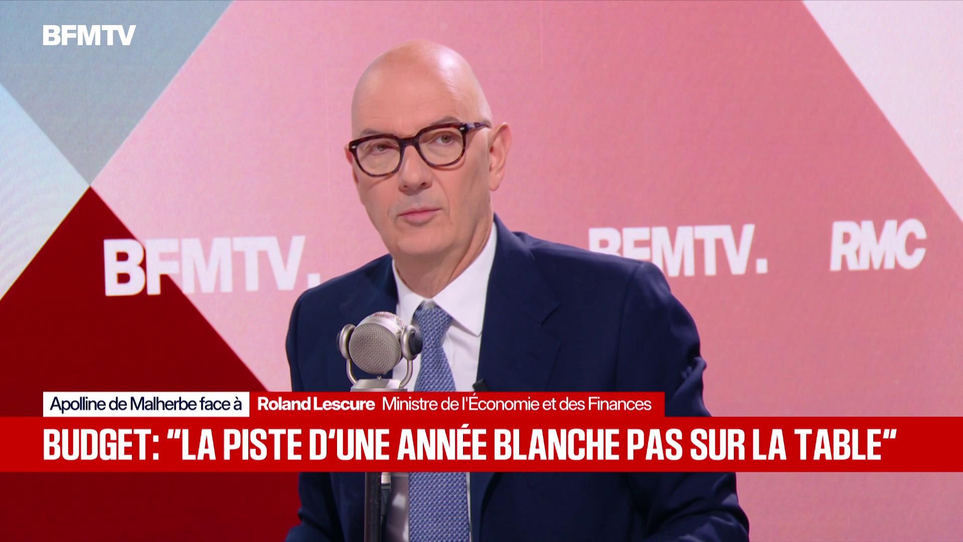 Roland Lescure face à Apolline de Malherbe