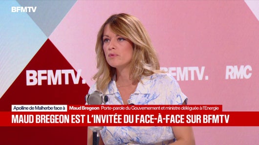 Maud Bregeon face à Apolline de Malherbe