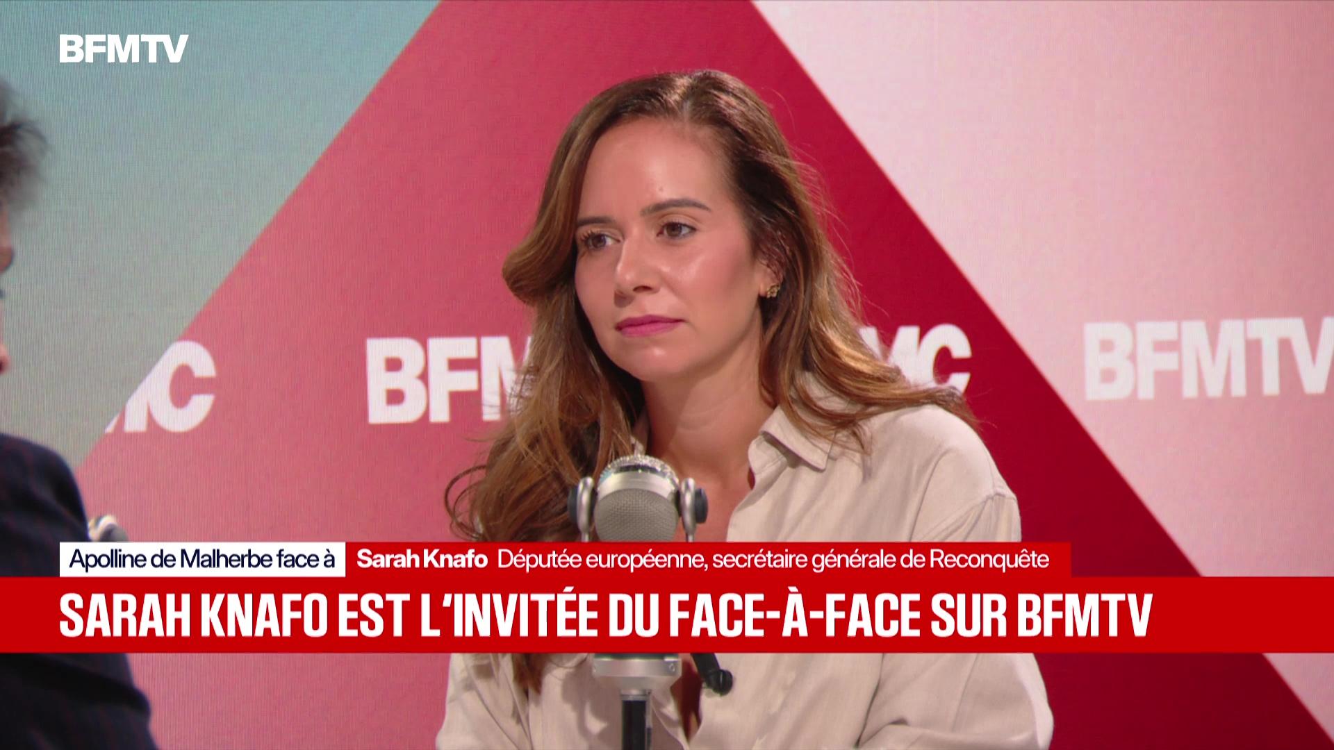 Sarah Knafo face à Apolline de Malherbe