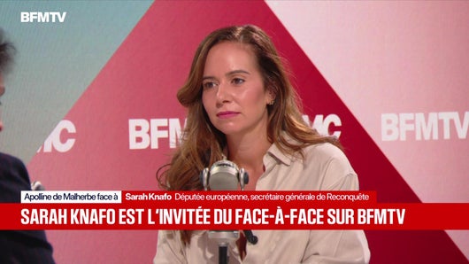 Sarah Knafo face à Apolline de Malherbe