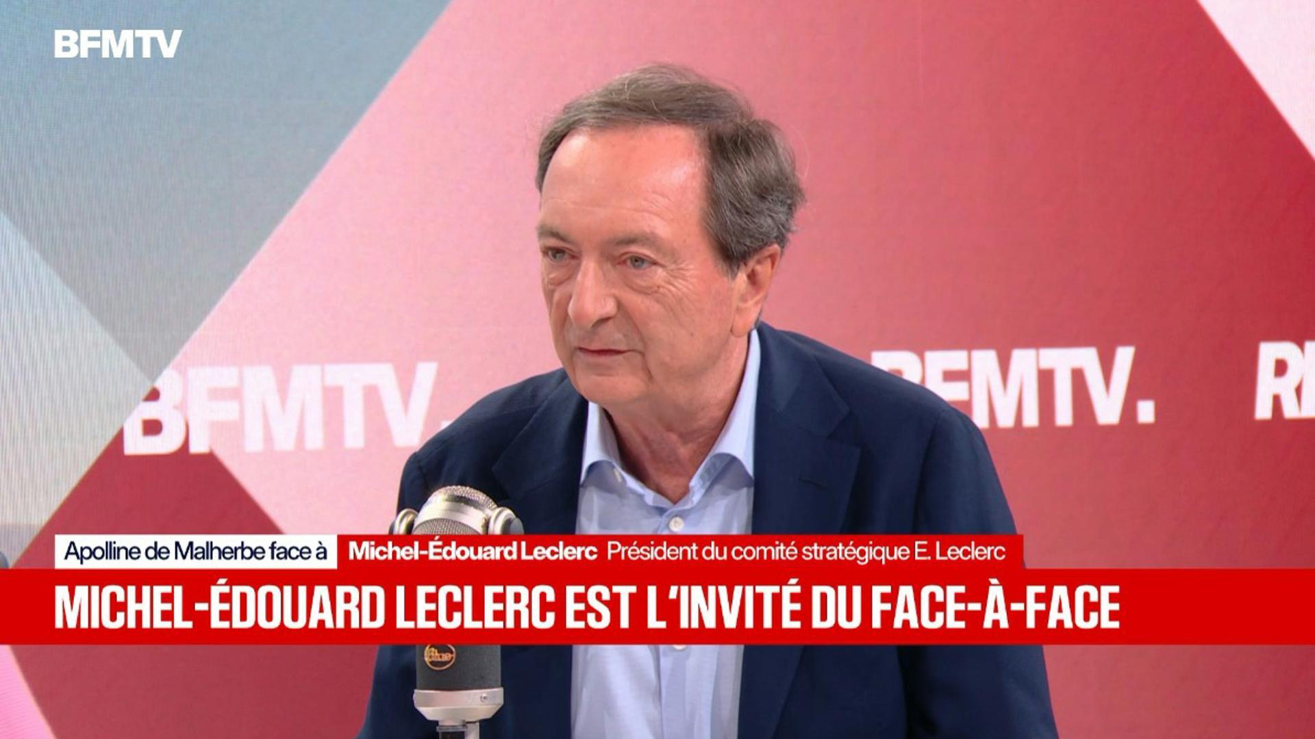 Michel-Édouard Leclerc face à Apolline de Malherbe