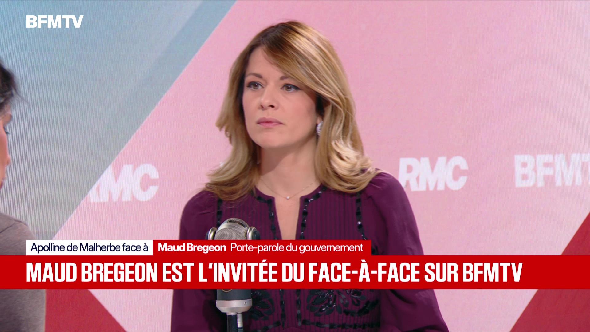 Maud Bregeon face à Apolline de Malherbe