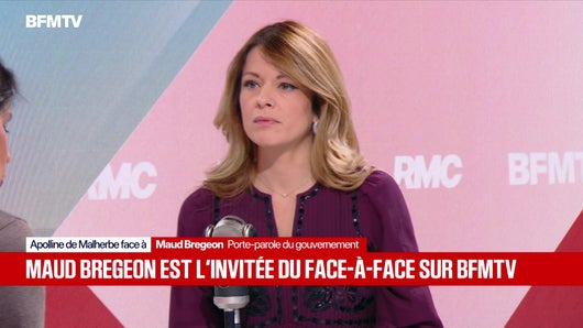 Maud Bregeon face à Apolline de Malherbe