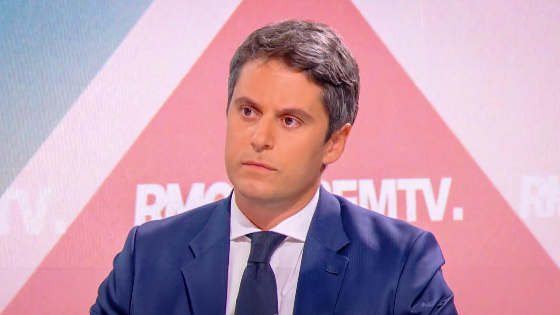 Gabriel Attal face à Apolline de Malherbe
