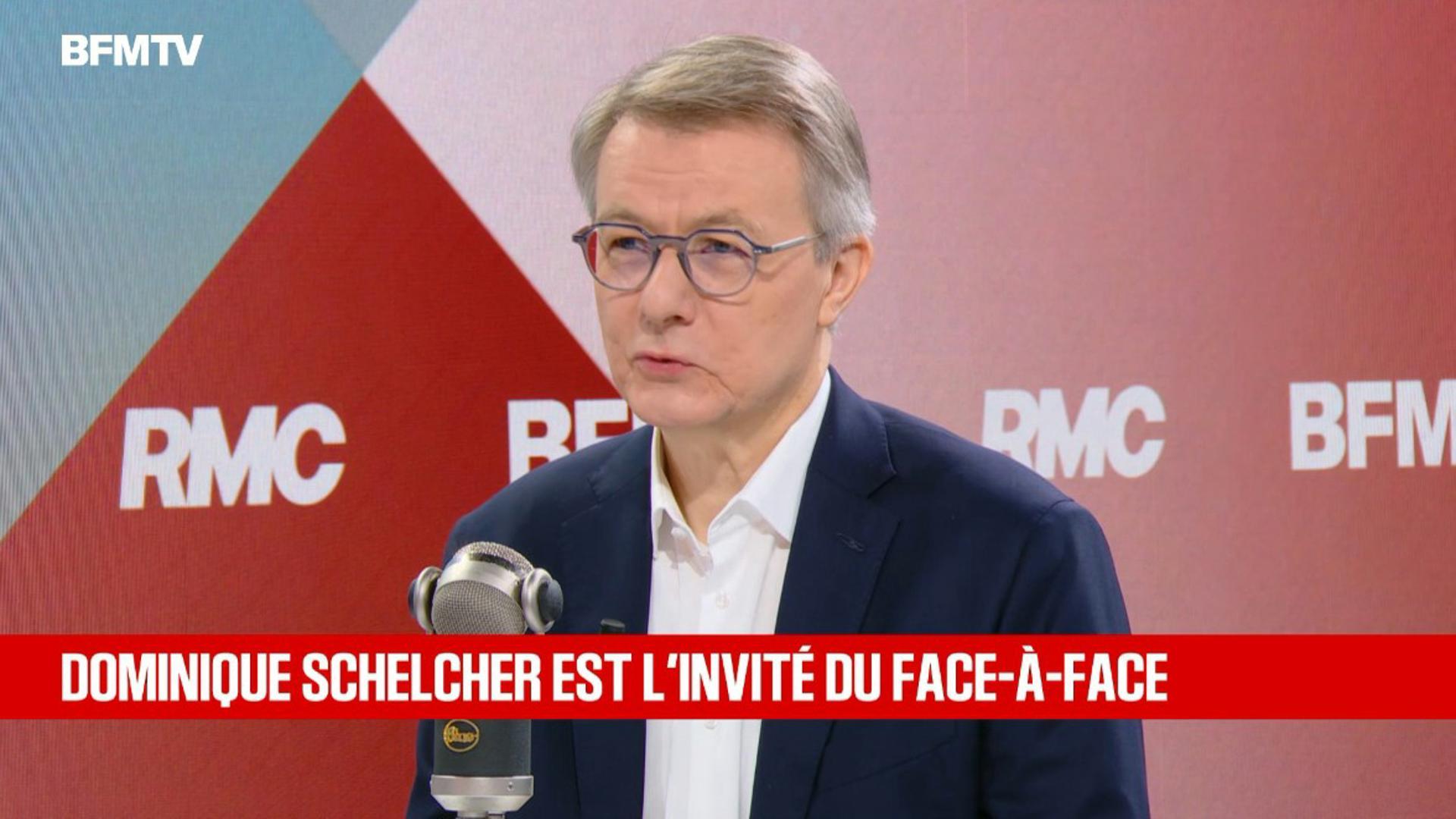 Dominique Schelcher face à Apolline de Malherbe