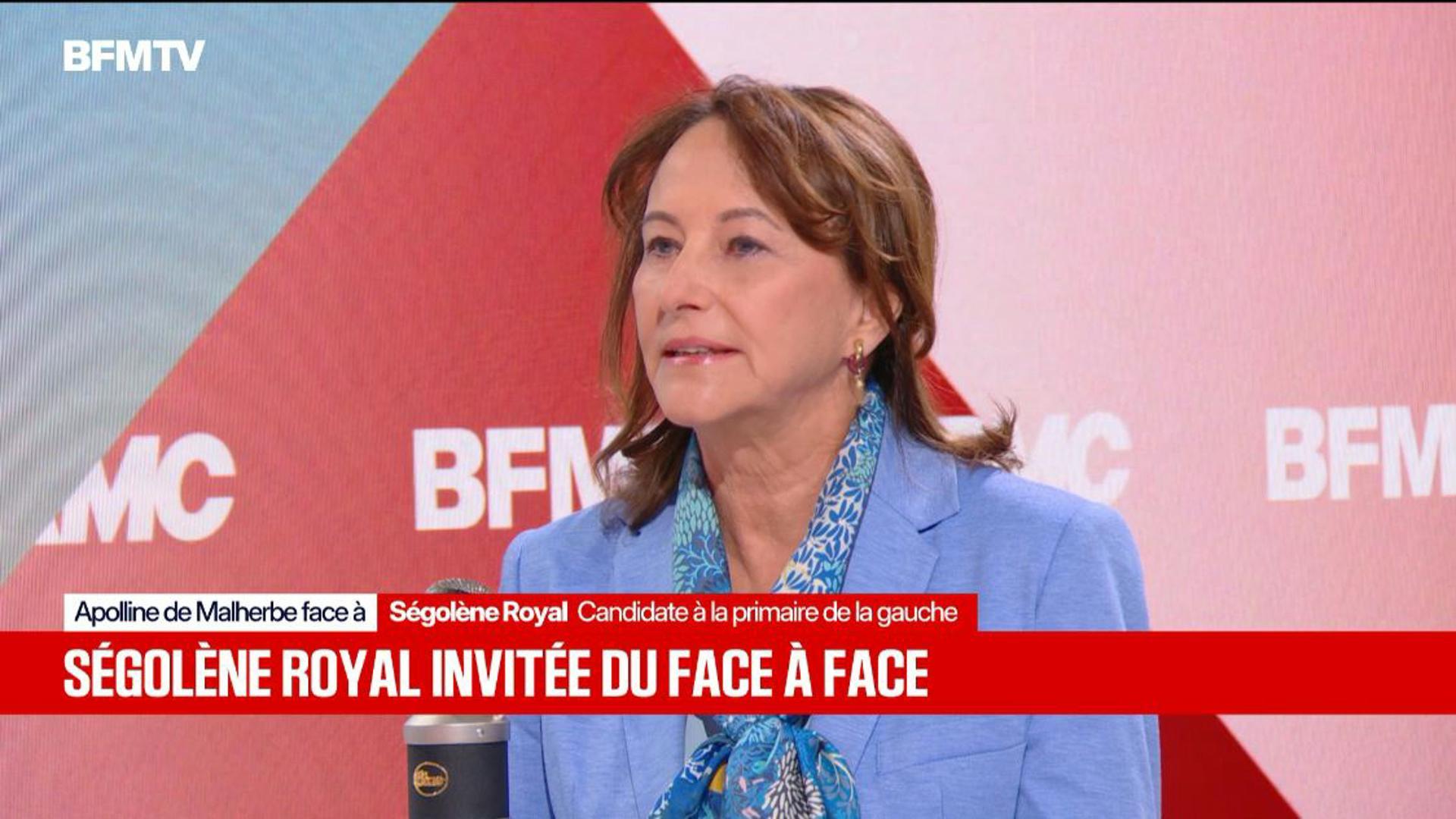 Ségolène Royal face à Apolline de Malherbe