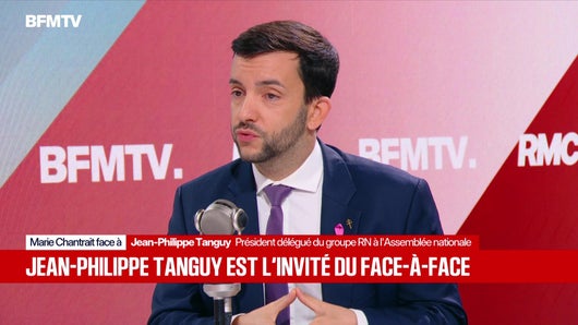 Jean-Philippe Tanguy face à Marie Chantrait 