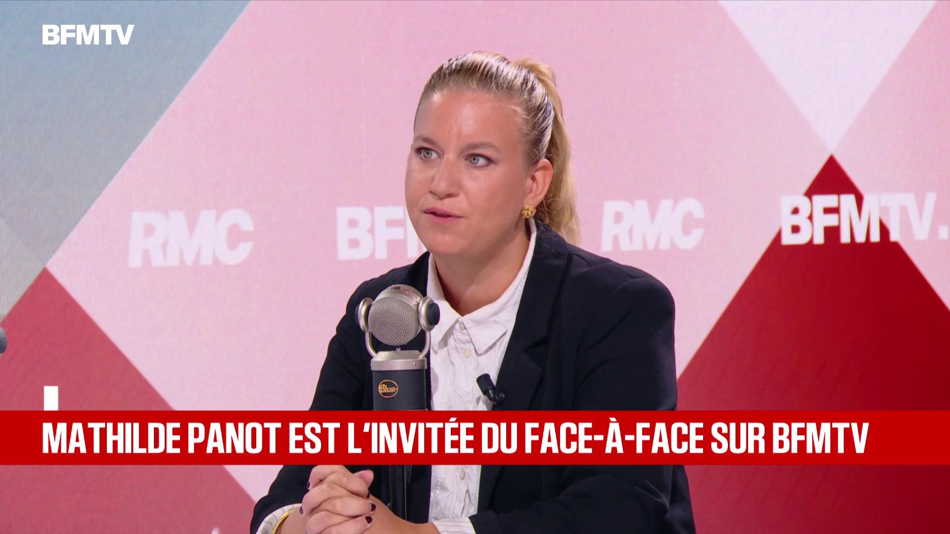 Mathilde Panot face à Apolline de Malherbe