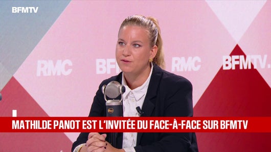 Mathilde Panot face à Apolline de Malherbe