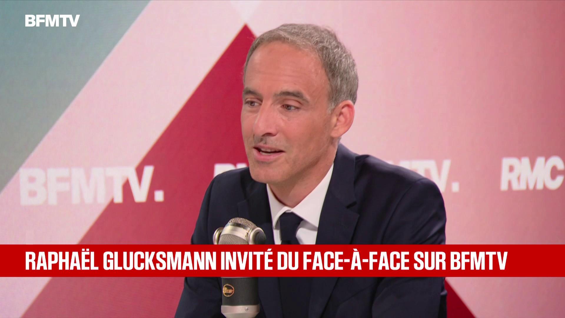 Raphaël Glucksmann face à Apolline de Malherbe