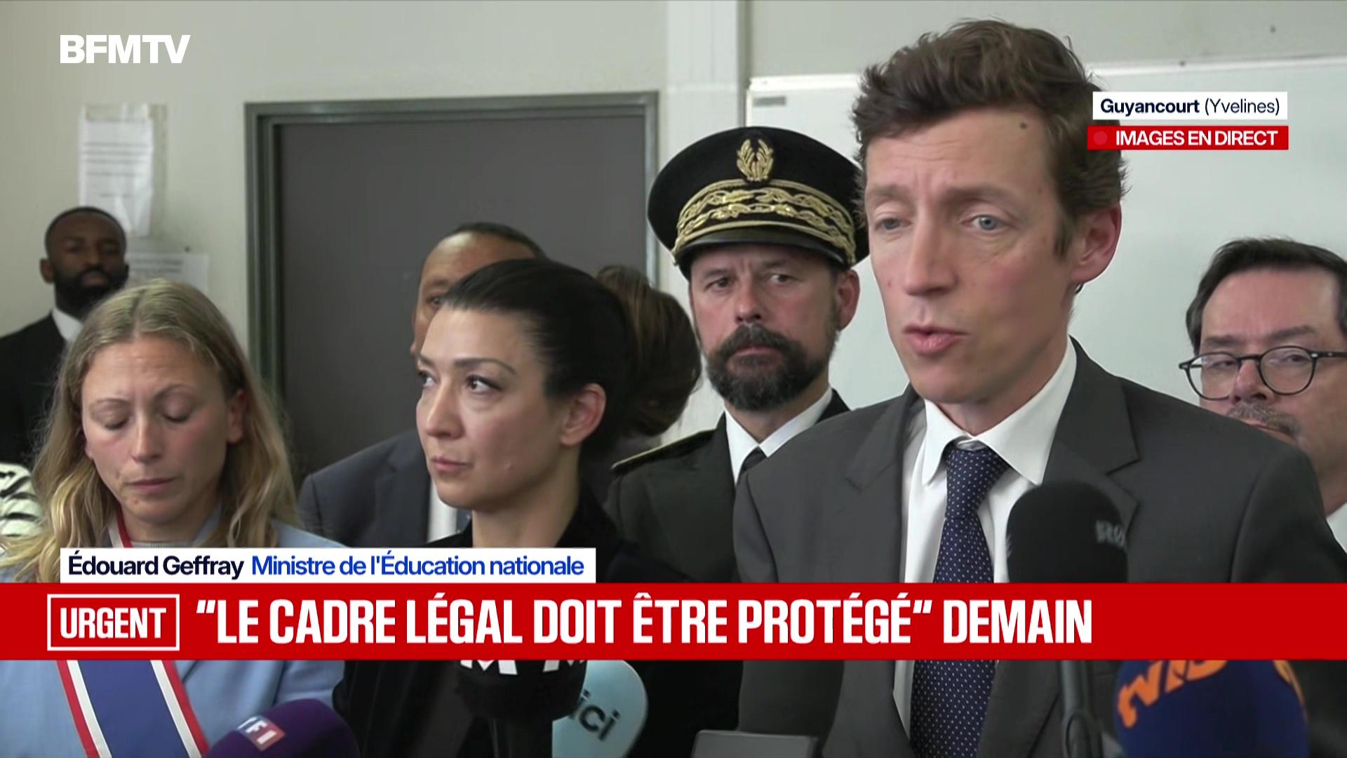 Blocages des lycées : Édouard Geffray, ministre de l’Éducation, interpellé par les étudiants