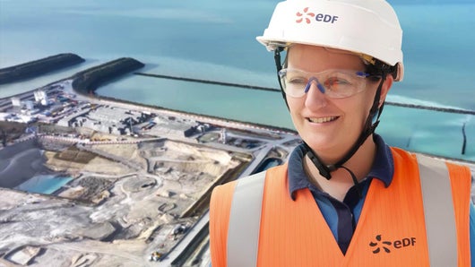 Son chantier hors-norme : une future centrale nucléaire