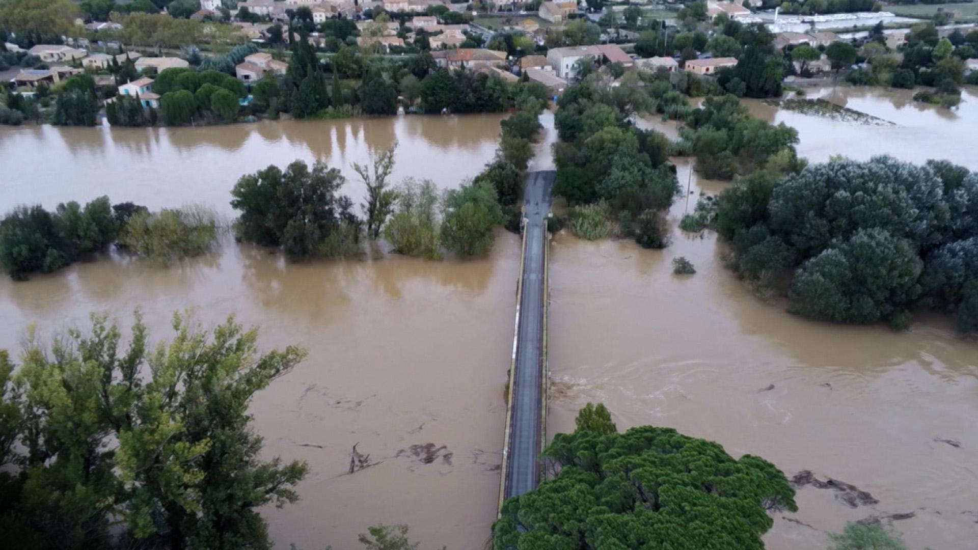Les inondations meurtrières de l'Aude