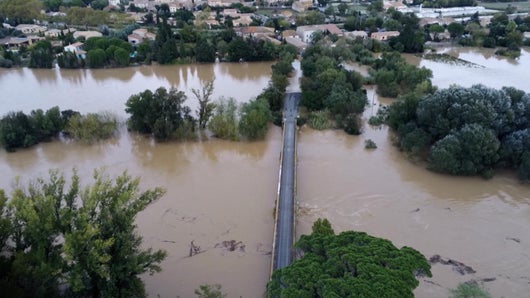 Les inondations meurtrières de l'Aude
