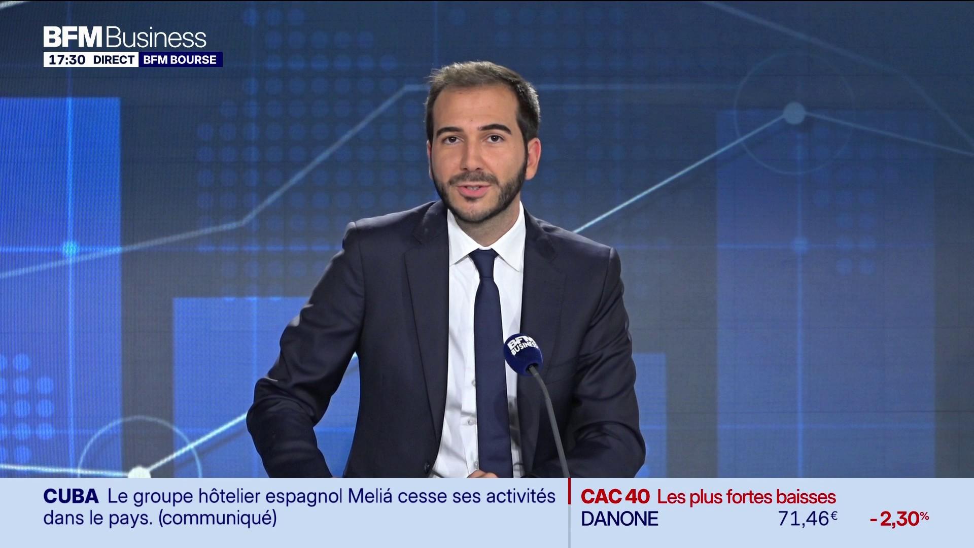 Le CAC40 termine dans le vert