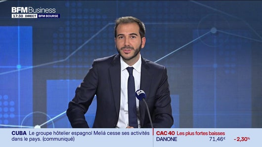 Le CAC40 termine dans le vert