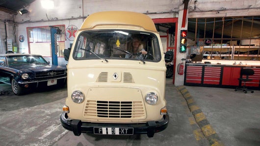 Citröen DS - Renault Estafette