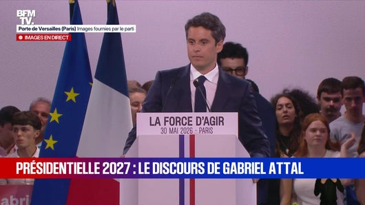 Le discours de Gabriel Attal